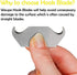 Hook Blade Utility Knife with 5 Utility Hook Blades, Shingle Cutter